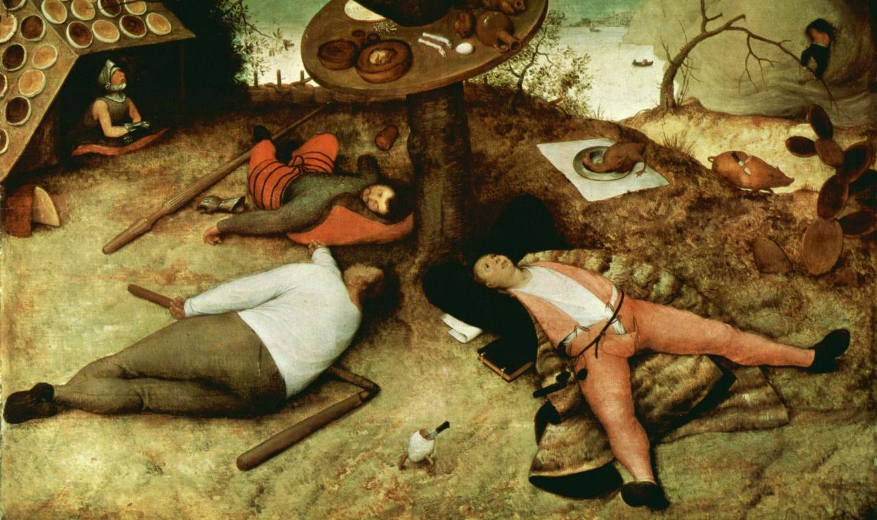 Pieter Bruegel der Ältere, 1567, Das Schlaraffenland